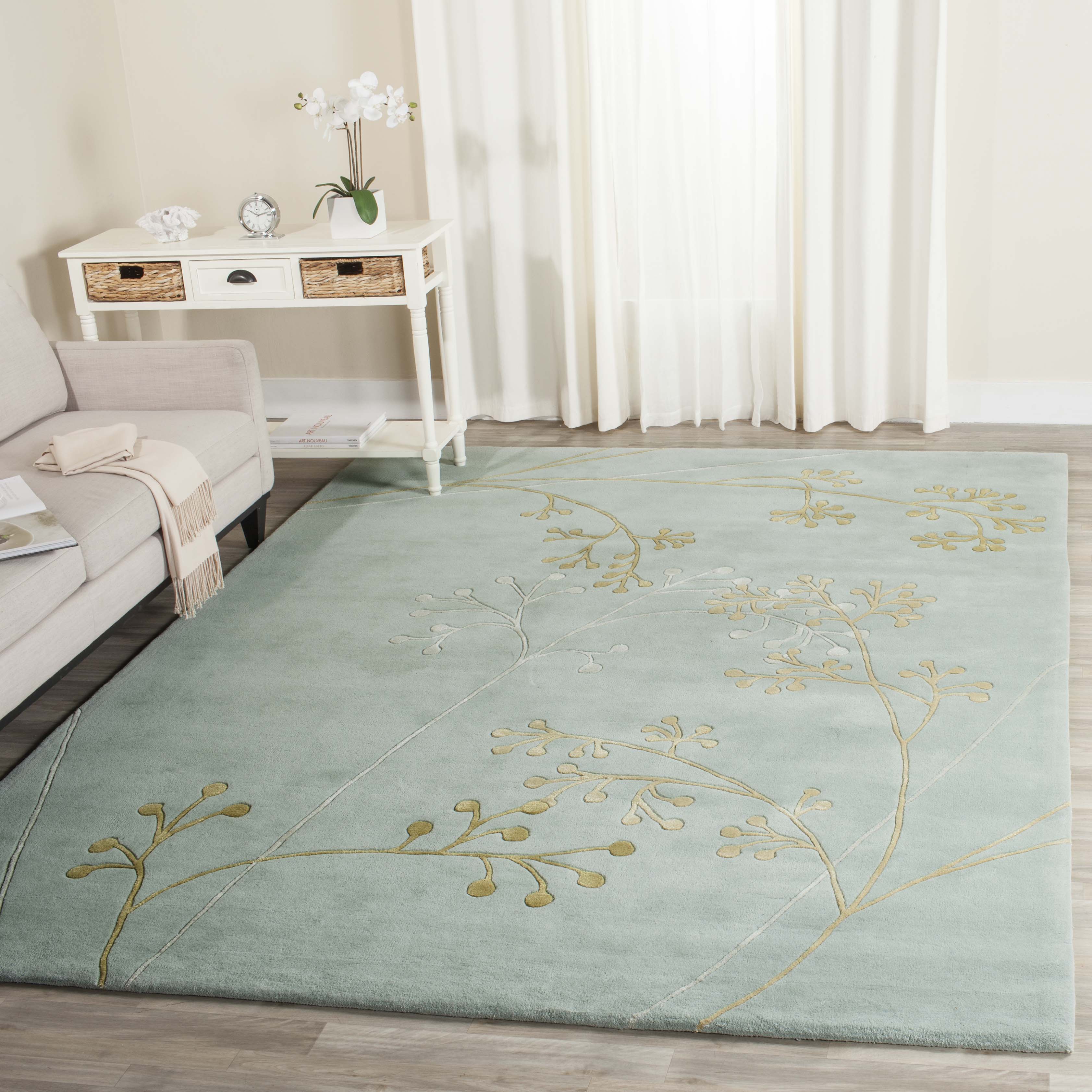 Alfombras Elegantes Plantas Verdes